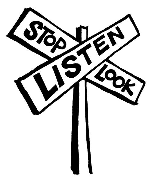Stop Listen Look Signs